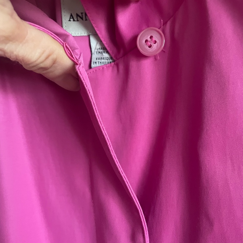 Anne Klein Spring Knee Length Rain Jacket - image 6